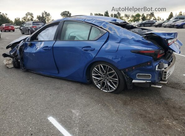 JTHAP1D27N5001625 2022 LEXUS IS Blue Հետևի ձախ