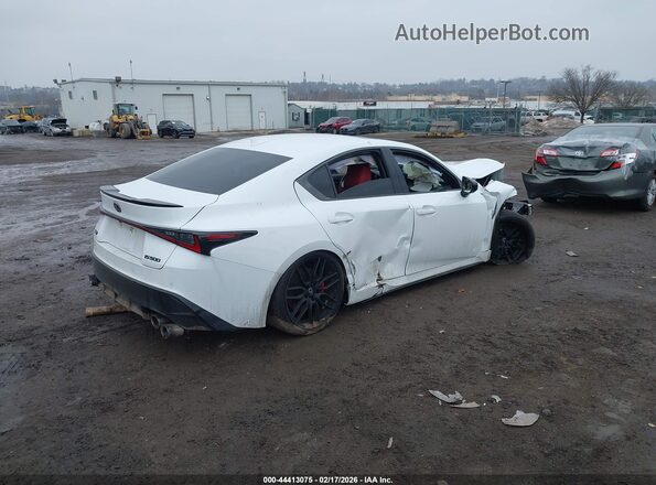 JTHAP1D28R5005785 2024 LEXUS IS 500 White 