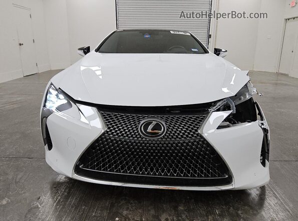 JTHAP5AY3NA105889 2022 LEXUS LC White VIN კოდის სტიკერის ხედი