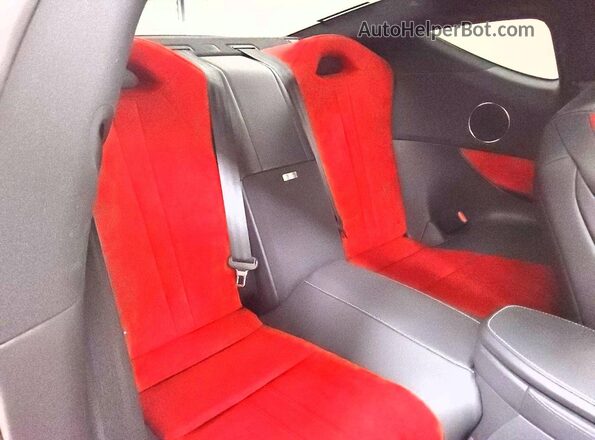 JTHAP5AY3NA105889 2022 LEXUS LC White უკანა სავარძლების ხედი