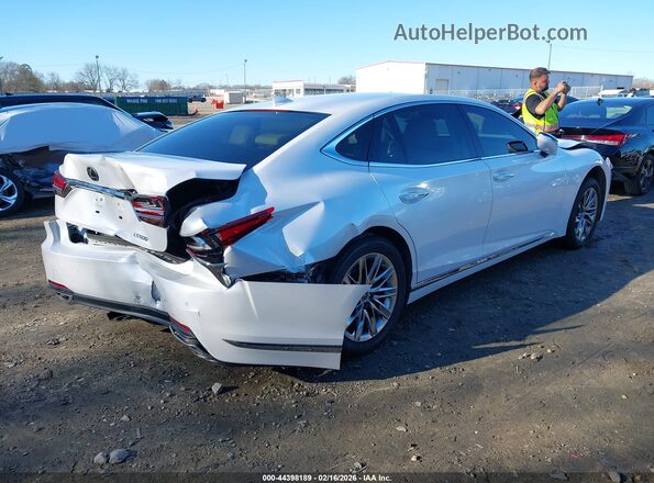 JTHB51FF2J5003707 2018 LEXUS LS 500 White Задня права чверть