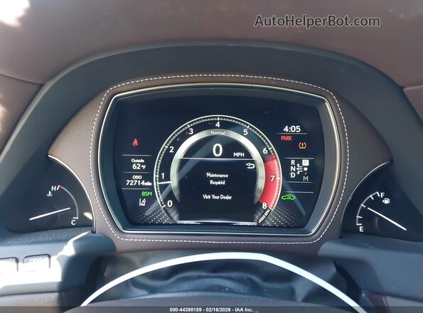 JTHB51FF2J5003707 2018 LEXUS LS 500 White Вид задніх сидінь