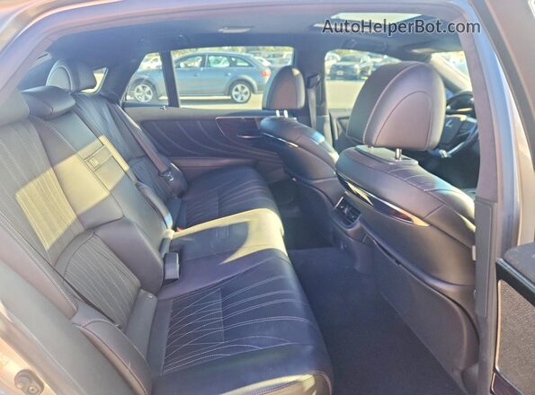JTHB51FF2J5005912 2018 LEXUS LS Gray უკანა სავარძლების ხედი