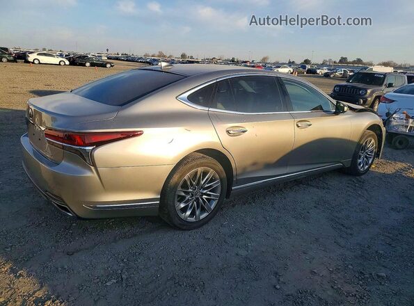 JTHB51FF8J5000651 2018 LEXUS LS Silver Trasero derecho