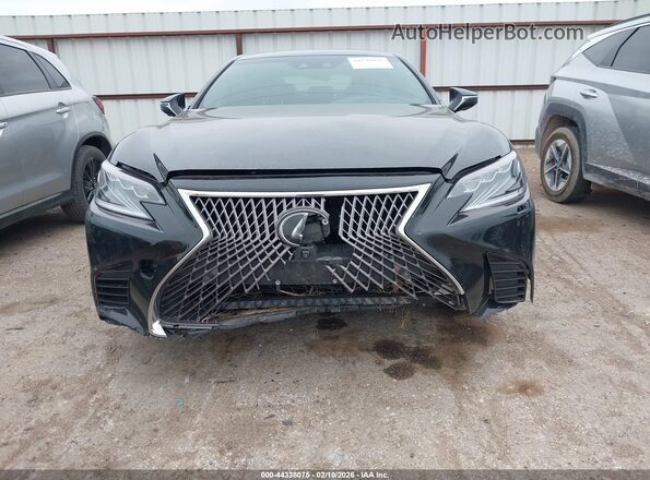 JTHB5LFF6J5003592 2018 LEXUS LS 500 Черный Вид спереди
