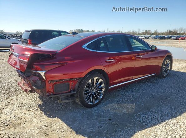JTHB5LFF9J5004106 2018 LEXUS LS Red Задня права чверть