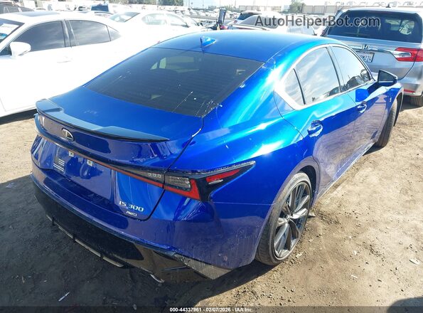JTHB81F22R5054415 2024 LEXUS IS 300 Blue 
