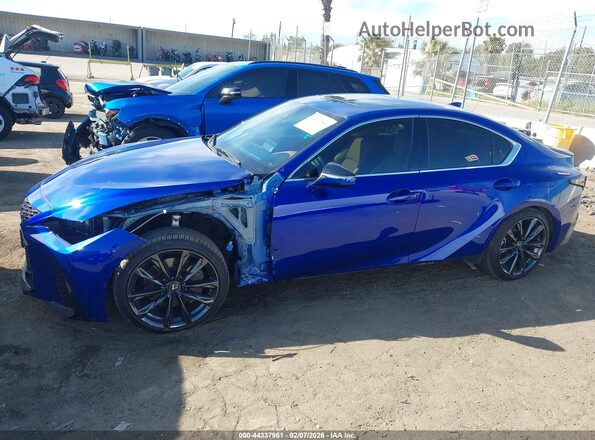JTHB81F22R5054415 2024 LEXUS IS 300 Blue 