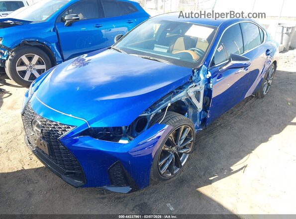 JTHB81F22R5054415 2024 LEXUS IS 300 Blue 