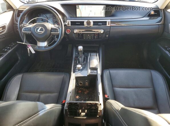 JTHBA1BL7GA001023 2016 LEXUS GS White Dashboard view