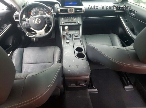 JTHBA1D20G5004259 2016 LEXUS IS Silver Вид панелі приладів