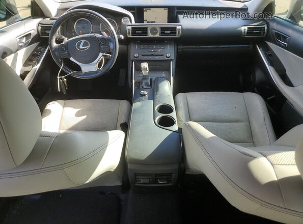 JTHBA1D20G5006206 2016 LEXUS IS Серебряный Вид панели приборов