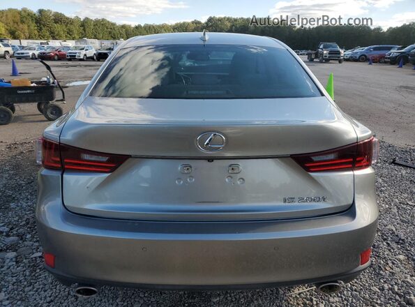 JTHBA1D20G5006206 2016 LEXUS IS Серебряный Вид сзади