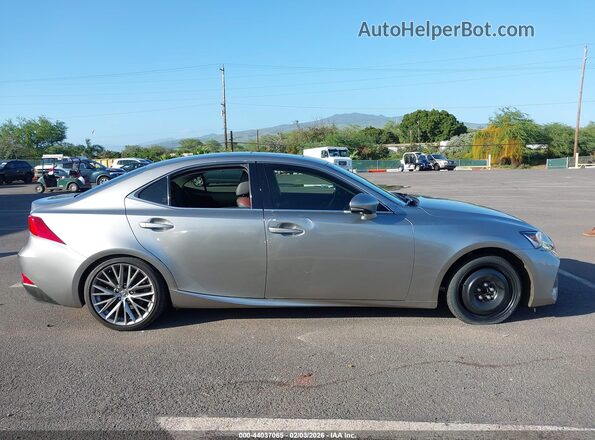 JTHBA1D20H5046528 2017 LEXUS IS 200T Gray Vista interior trasera