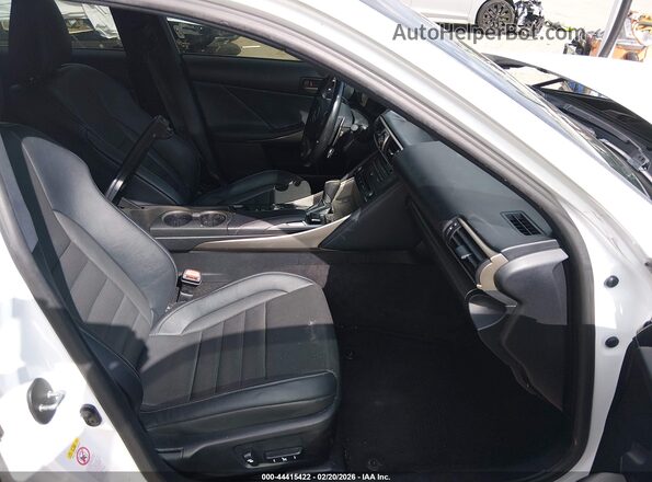 JTHBA1D20H5055083 2017 LEXUS IS 200T White Սալոնի դիմացի տեսք