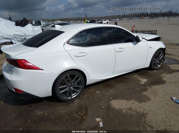 JTHBA1D20H5055083 2017 LEXUS IS 200T White Հետևի աջ