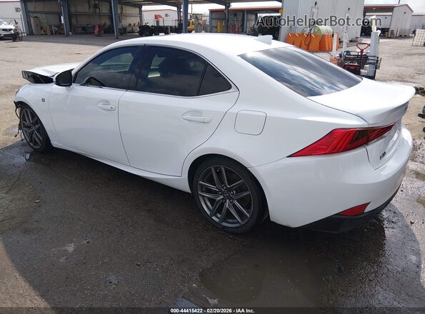 JTHBA1D20H5055083 2017 LEXUS IS 200T White Հետևի ձախ