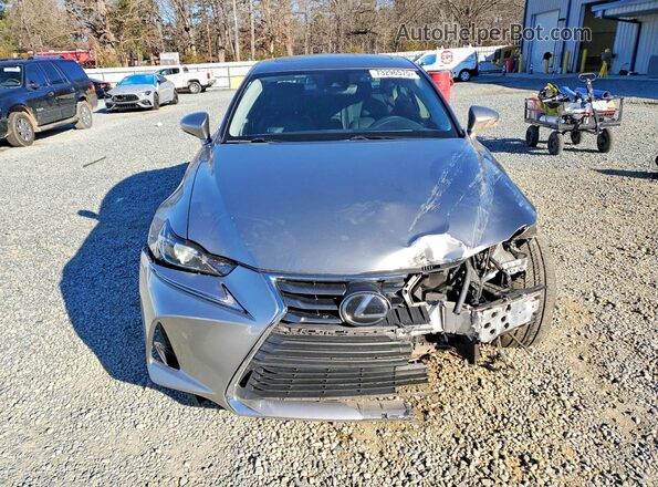 JTHBA1D20J5076151 2018 LEXUS IS Silver Вид спереду