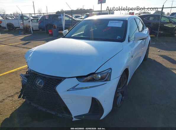 JTHBA1D20K5098913 2019 LEXUS IS 300 White Առջևի ձախ երեք քառորդ տեսարան