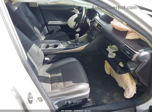JTHBA1D21H5055593 2017 LEXUS IS 200T Silver Front interior view