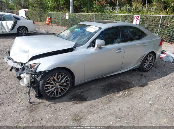 JTHBA1D21H5055593 2017 LEXUS IS 200T Silver Front left