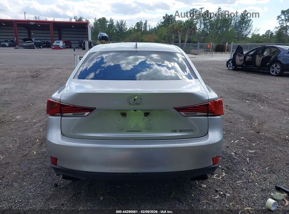 JTHBA1D21H5055593 2017 LEXUS IS 200T Silver 