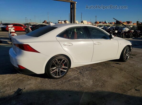 JTHBA1D21K5091341 2019 LEXUS IS White Задня права чверть