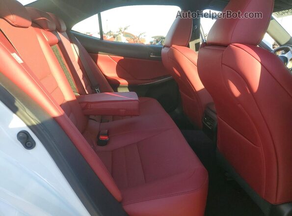 JTHBA1D21K5091341 2019 LEXUS IS White Вид задніх сидінь
