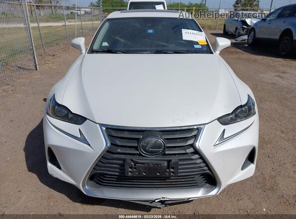 JTHBA1D21K5094188 2019 LEXUS IS 300 White ხელსაწყოთა პანელის ხედი
