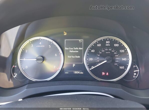 JTHBA1D24S5135753 2025 LEXUS IS 300 Gray Widok tylnych siedzeń