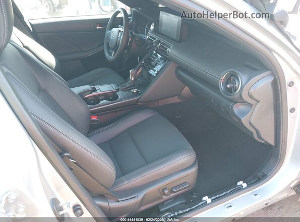 JTHBA1D24S5135753 2025 LEXUS IS 300 Gray Widok wnętrza z przodu