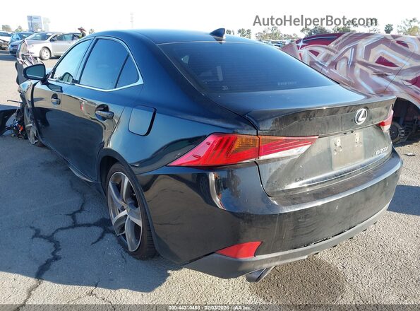 JTHBA1D25H5043771 2017 LEXUS IS 200T Black Trasero izquierdo