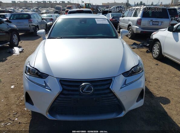 JTHBA1D25H5045634 2017 LEXUS IS 200T White Widok zestawu wskaźników