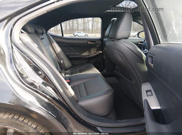 JTHBA1D25H5053555 2017 LEXUS IS 200T Black Vista de la etiqueta del VIN