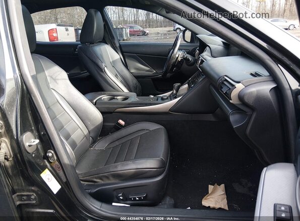 JTHBA1D25H5053555 2017 LEXUS IS 200T Black Vista interior delantera