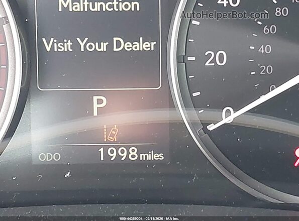 JTHBA1D25S5135731 2025 LEXUS IS 300 Blue Панорамний вид салону 360°