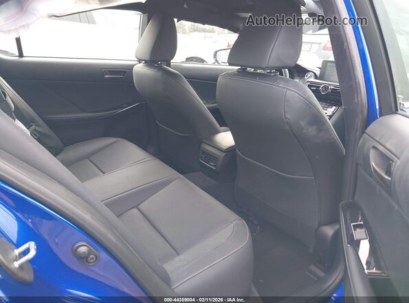 JTHBA1D25S5135731 2025 LEXUS IS 300 Blue Вид наклейки з VIN-кодом