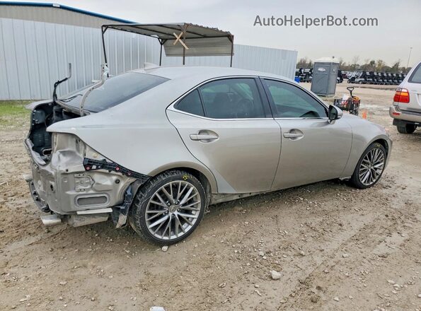 JTHBA1D26G5005867 2016 LEXUS IS Серебряный Задняя правая четверть
