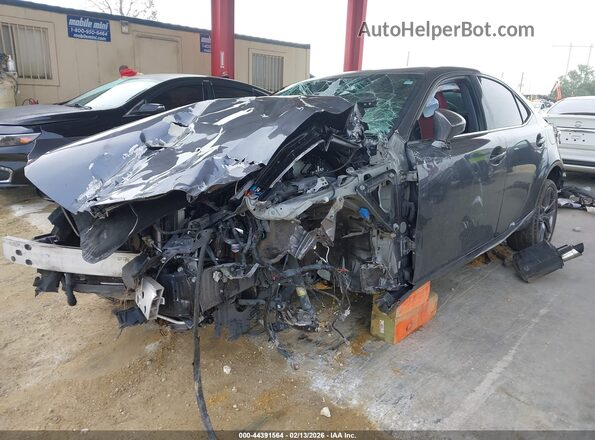 JTHBA1D26G5008834 2016 LEXUS IS 200T Gray Առջևի ձախ երեք քառորդ տեսարան