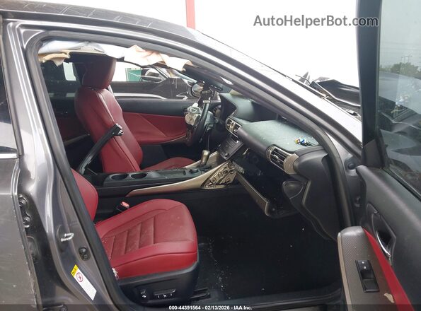 JTHBA1D26G5008834 2016 LEXUS IS 200T Gray Սալոնի դիմացի տեսք