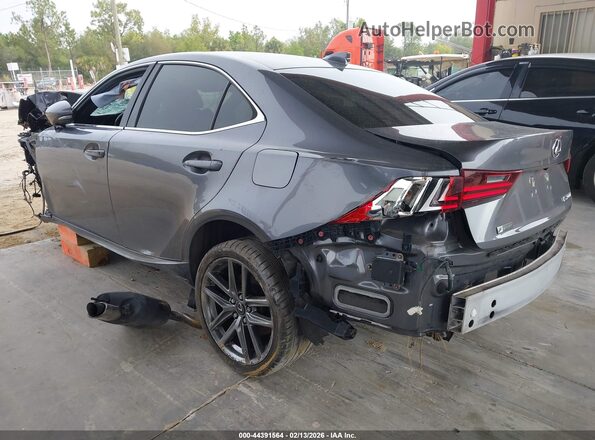 JTHBA1D26G5008834 2016 LEXUS IS 200T Gray Հետևի ձախ