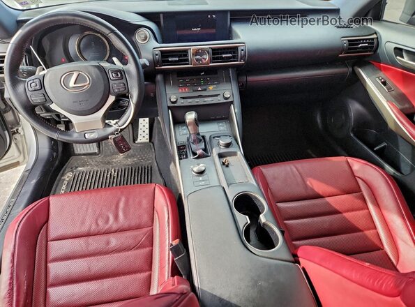 JTHBA1D26K5088161 2019 LEXUS IS Серебряный Вид панели приборов