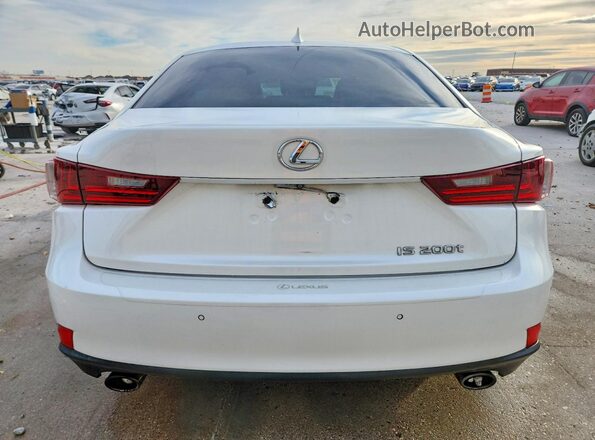 JTHBA1D27G5003996 2016 LEXUS IS White უკანა ხედი