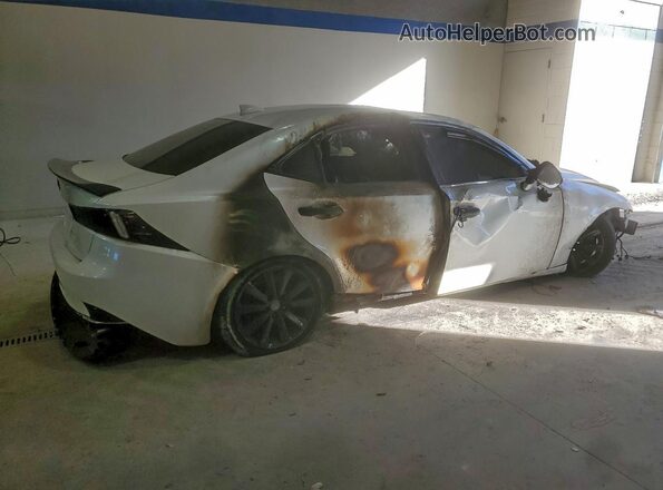 JTHBA1D27G5007191 2016 LEXUS IS White Tył prawy