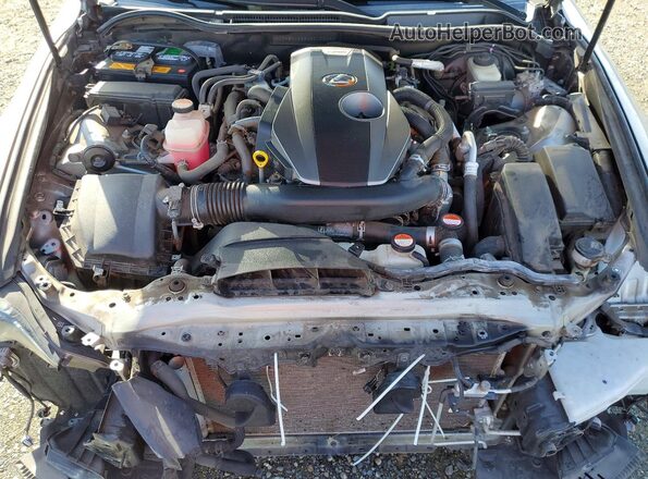 JTHBA1D28G5010004 2016 LEXUS IS Silver უკანა სალონის ხედი