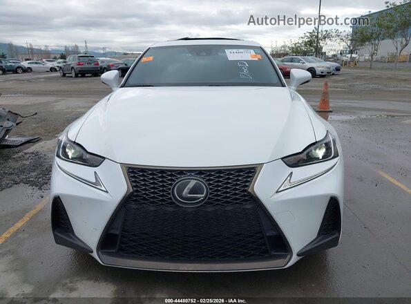 JTHBA1D29J5082031 2018 LEXUS IS 300 White Widok zestawu wskaźników