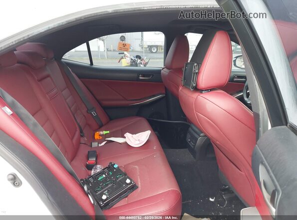 JTHBA1D29J5082031 2018 LEXUS IS 300 White Widok naklejki z numerem VIN