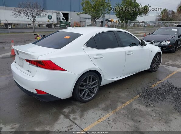 JTHBA1D29J5082031 2018 LEXUS IS 300 White Tył prawy