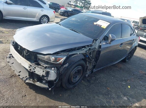 JTHBA1D29K5099655 2019 LEXUS IS 300 Gray Передня ліва чверть