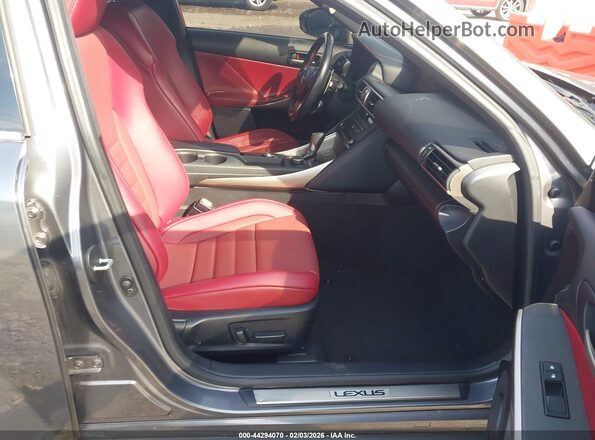 JTHBA1D29K5099655 2019 LEXUS IS 300 Gray Вид салону спереду